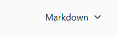 Selected format markdown